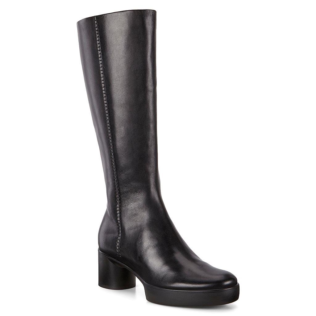 Ecco Shape Sculpted Motion 35 Womens Tall Boots In Black - India JPD-270498